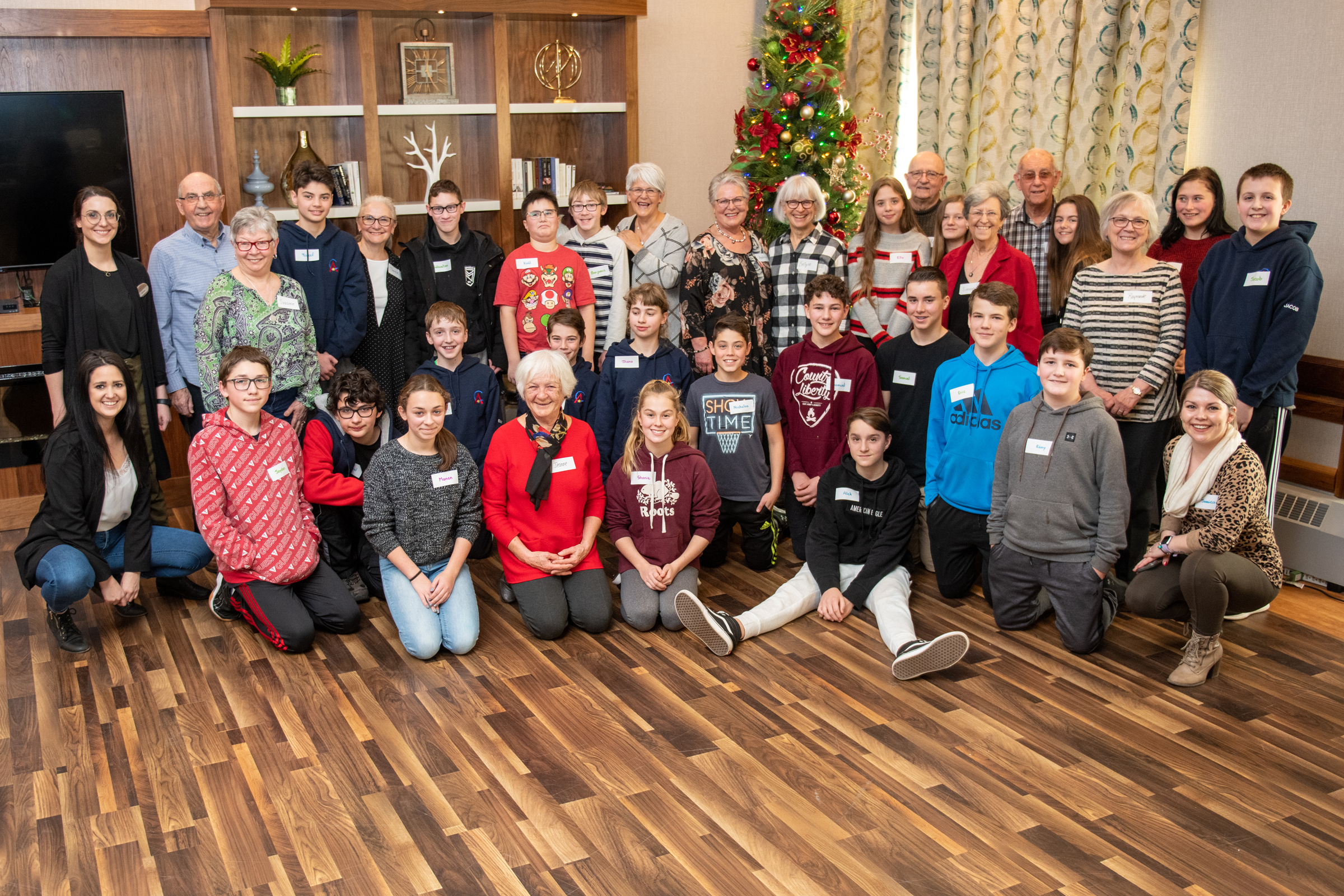 Photo de groupe 10 décembre 2019